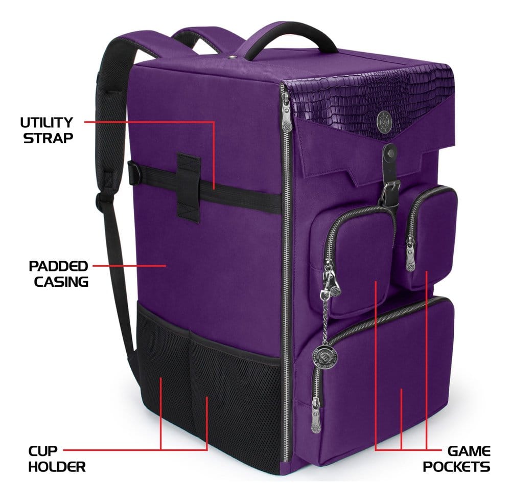 Mochila para Juegos de Mesa ENHANCE Collector’s Edition Dragon Purple